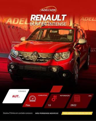RENAULT DUSTER 1.6 16V SCE FLEX ICONIC X-TRONIC
